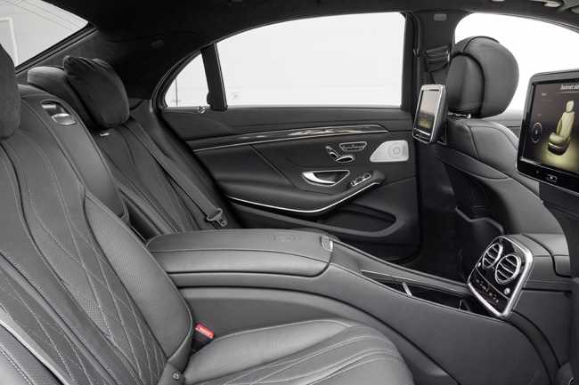 Interior del Mercedes S 63 AMG