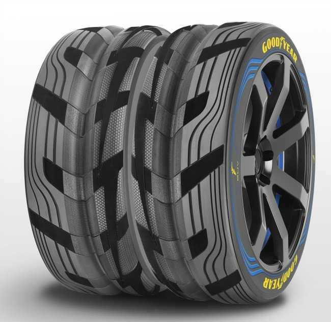  nuevo prototipo de neumático de Goodyear