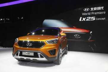 Hyundai ix25 Concept Model presentado en China