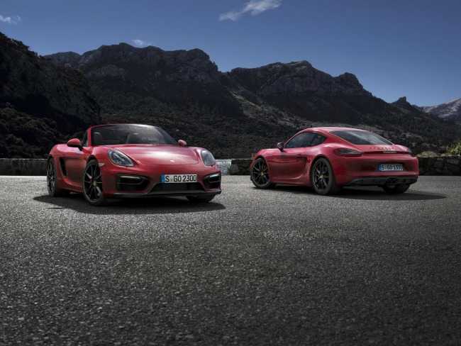 Porsche AG celebra el estreno mundial del Boxster GTS y del Cayman GTS