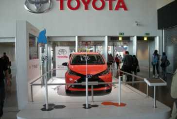 El nuevo Toyota AYGO en el aeropuerto de Bruselas