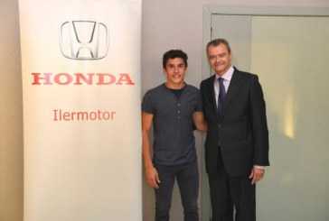 Marc Márquez inaugura un concesionario Honda