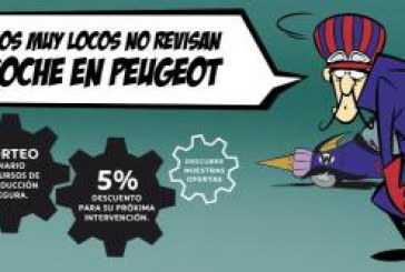 Campaña especial de Peugeot España y Los autos locos