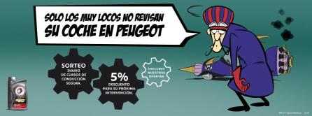 Peugeot España y Los Autos Locos