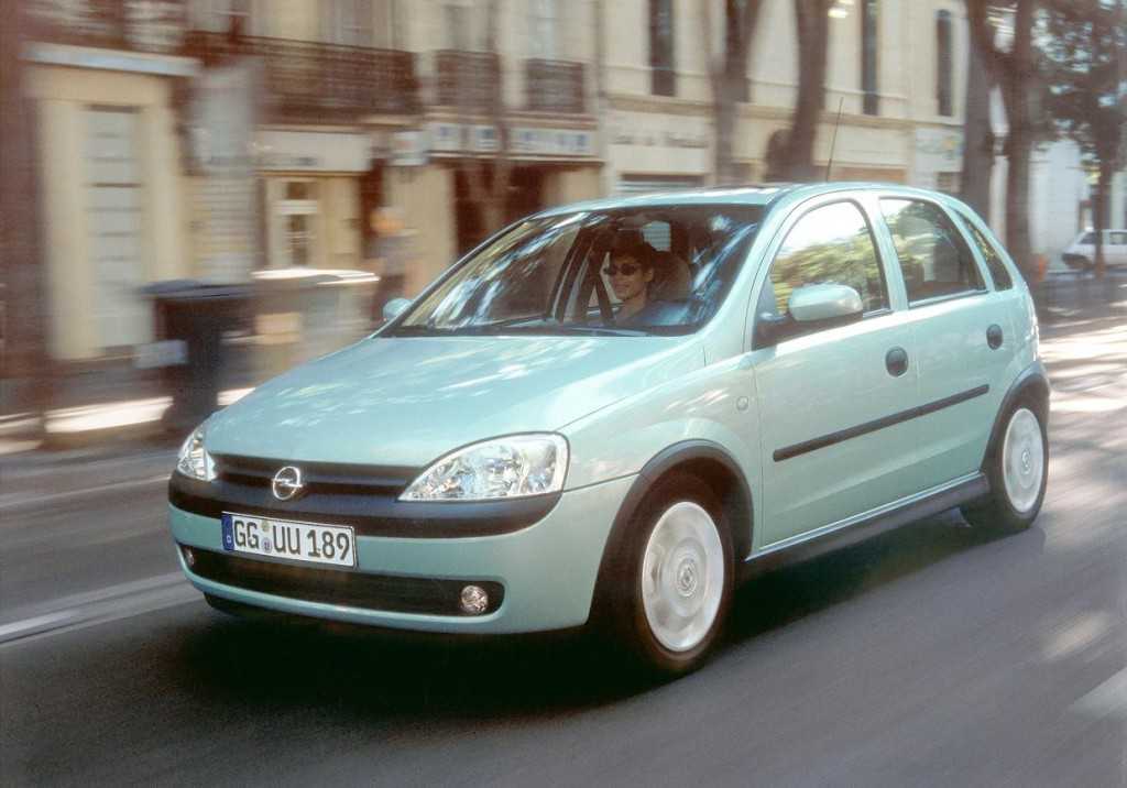 La manita del modelo Opel Corsa