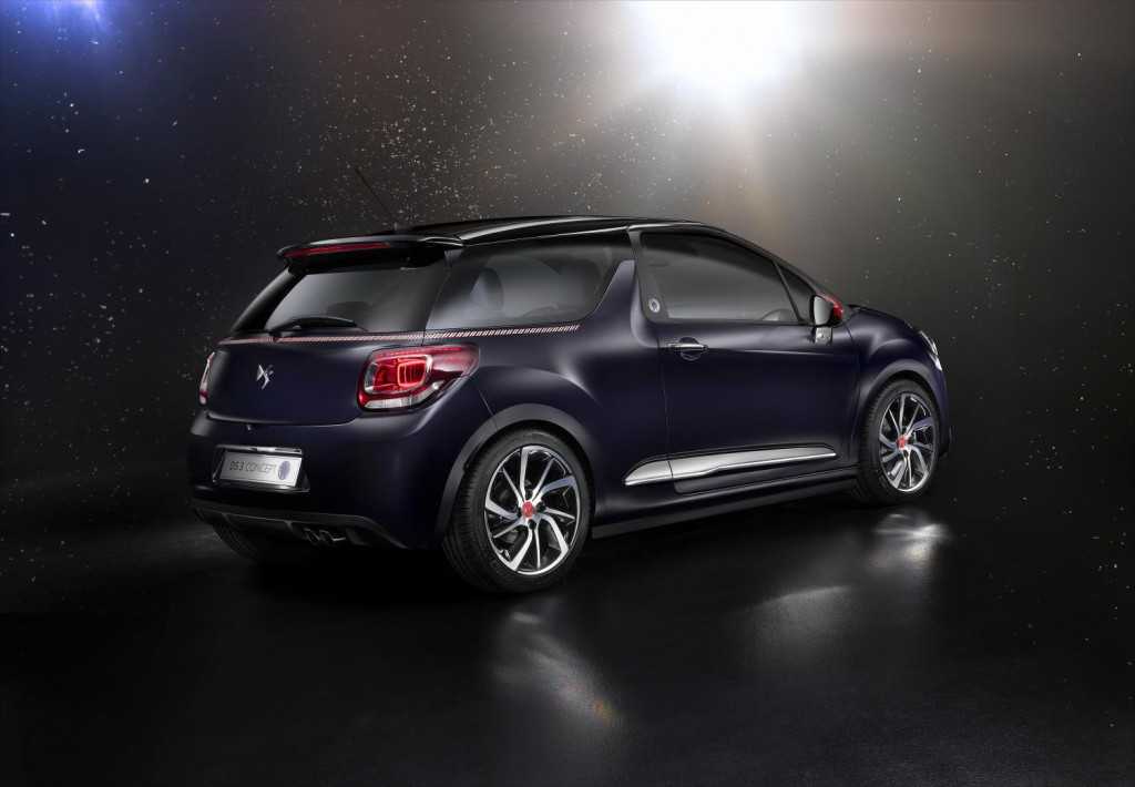 DS 3 Ines de la Fressange Paris concept