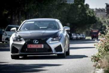 El nuevo Lexus RC F ya circula por carreteras españolas