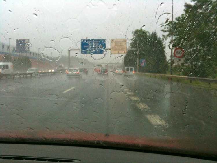 seguridad con lluvia