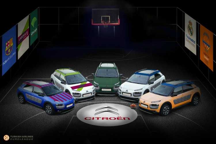 Citroen ficha por la Euroleague y Eurocup de baloncesto