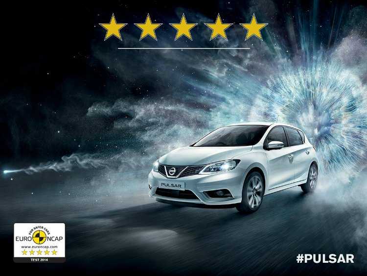 El nuevo PULSAR máxima puntuación EuroNCAP