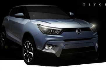 SsangYong confirma que su nuevo SUV del segmento B se llamará SsangYong Tivoli