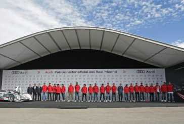 Jugadores del Real Madrid CF se han enfrentado al Audi e-tron challenge