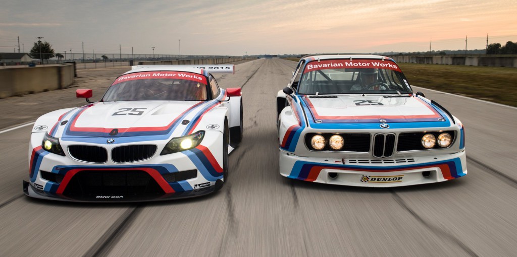 BMW Z4 GTLM y BMW 3.0 CSL