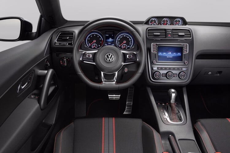 volkswagen scirocco gts interior