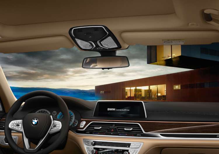 Interior del BMW Serie 7 PHEV