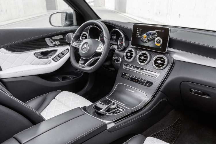 Interior del nuevo Mercedes-Benz GLC