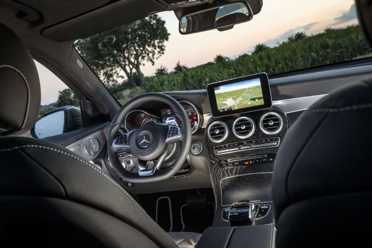 Interior del  nuevo Mercedes-Benz GLC 