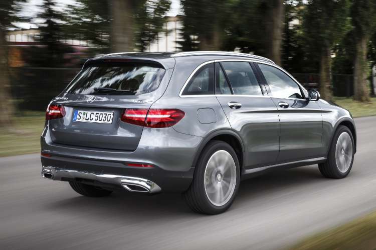 trasera del nuevo Mercedes-Benz GLC