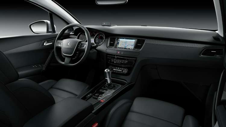 Interior del Peugeot 508