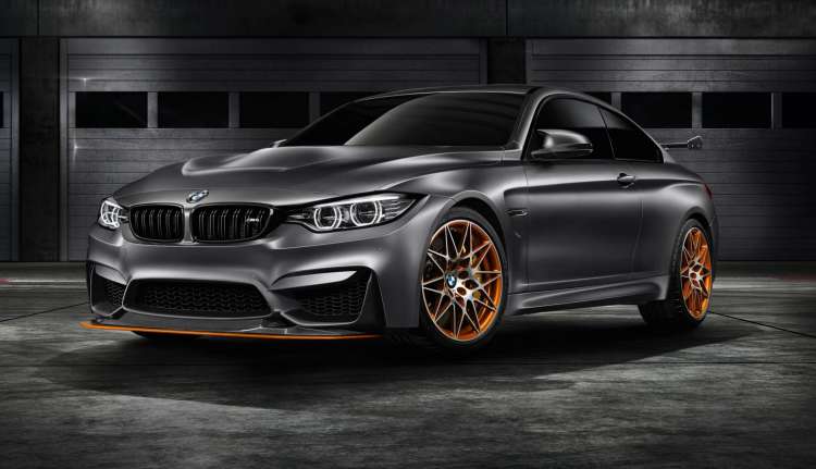 Imagen frontal del BMW M4 GTS