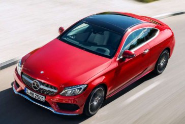 Mercedes-Benz Clase C coupé, parece adherirse al asfalto