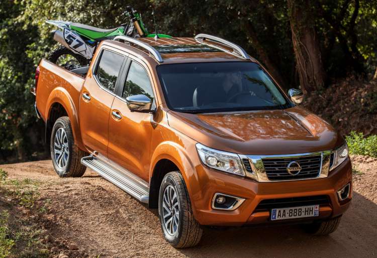 Frontal del Nissan Navara