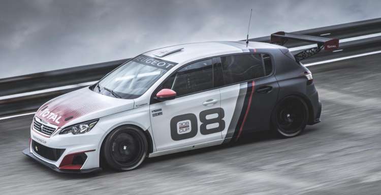 Peugeot 308 Racing Cup, un coche para los clientes mas exigentes