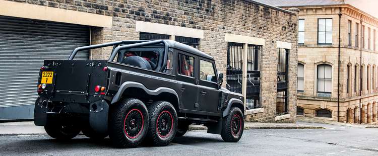 Land Rover Defender 6×6, para que no se resista ningún terreno