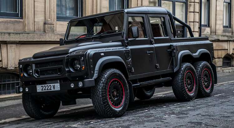 Land Rover Defender 6x6, para que no se resista ningún terreno