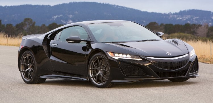 Acura NSX 2017, montando 3 motores para ser el mejor híbrido