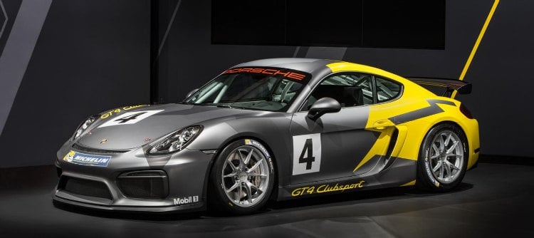 Porsche Cayman GT4 Clubsport 2016