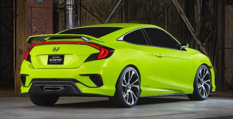 Honda Civic Coupe, presentado en el salón de Los Angeles