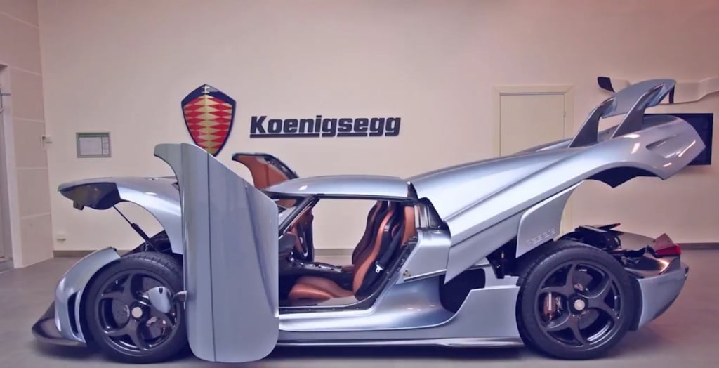 Koenigsegg presenta nuevas mejoras que convierten tu coche en un transformers