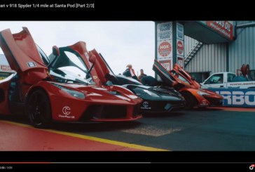 Ferrari LaFerrari, McLaren P1 y Porsche 918, demostrando quien es el mejor