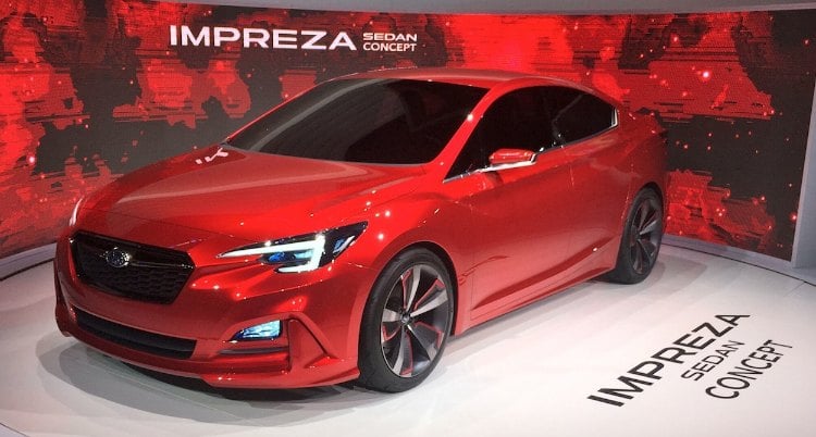 Subaru Impreza Sedan Concept 2016