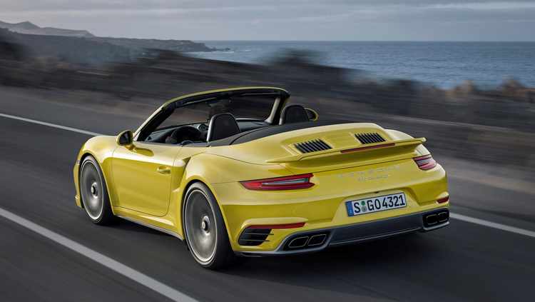 Porsche 911 Turbo 2016 s velocidad máxima