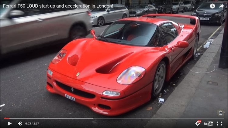 Ferrari F50, una gran obra de ingeniería 