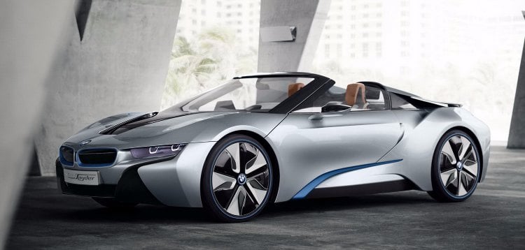 BMW i8 Spyder, su fabricación se retrasa hasta 2018