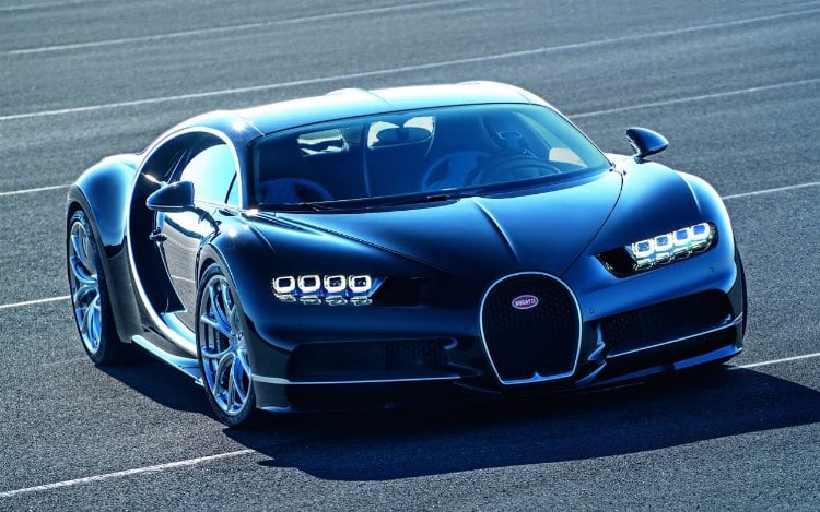 Bugatti Chiron frontal