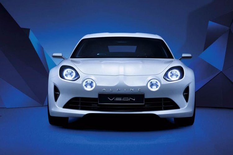 Alpine Vision Concept, por fin sale el sucesor del Alpine Berlinetta