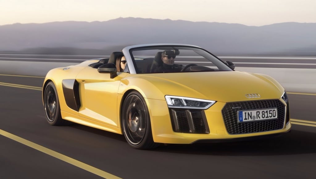 Audi R8 Spyder 2017, datos oficiales con la intención aumentar el placer de conducción 