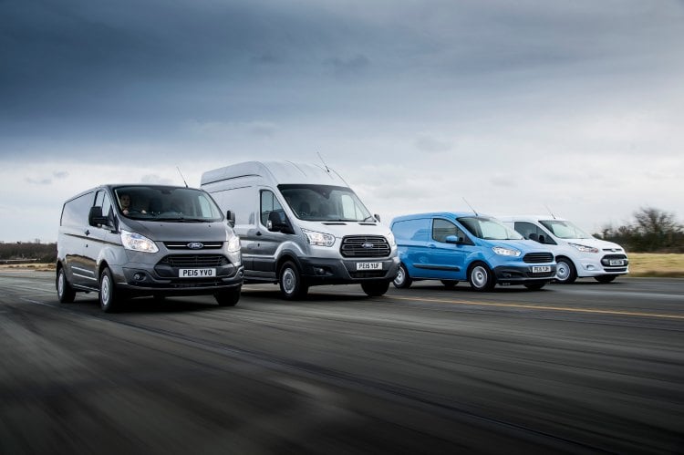 La gama Ford Transit líder en Europa