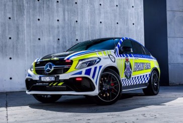 Mercedes AMG 63 GLE S Coupe, el nuevo coche de la policía australiana