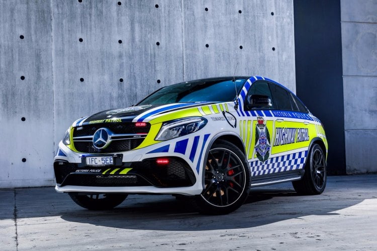 Mercedes AMG 63 GLE S Coupe, el nuevo coche de la policía australiana