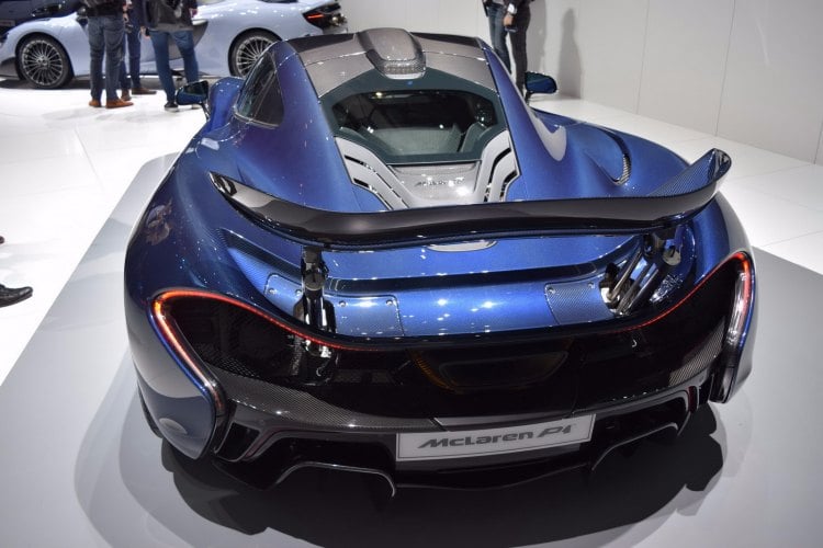 McLaren P1, edición especial en fibra de carbono 