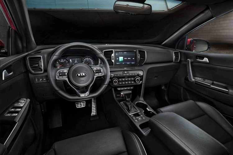 Interior del Kia Sportage 2016