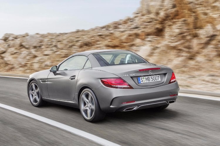 Mercedes-Benz SLC, un coche que viene a suplir uno de los míticos de la marca.