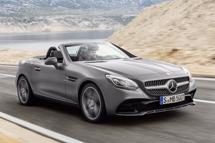 Mercedes-Benz SLC, un coche que viene a suplir uno de los míticos de la marca.