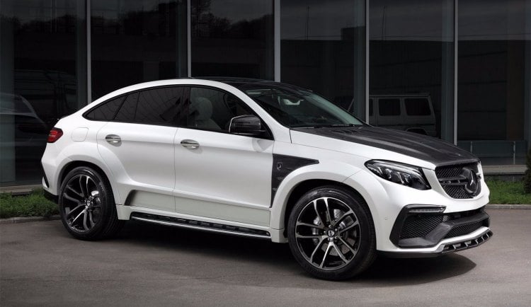 Mercedes Benz GLE Coupe pasa por el cincel de TopCar y se llena de carbono