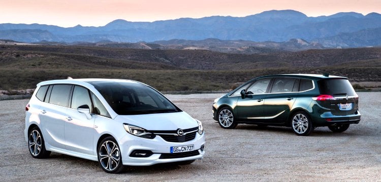 Opel Zafira, renovado y atractivo diseño interior y exterior